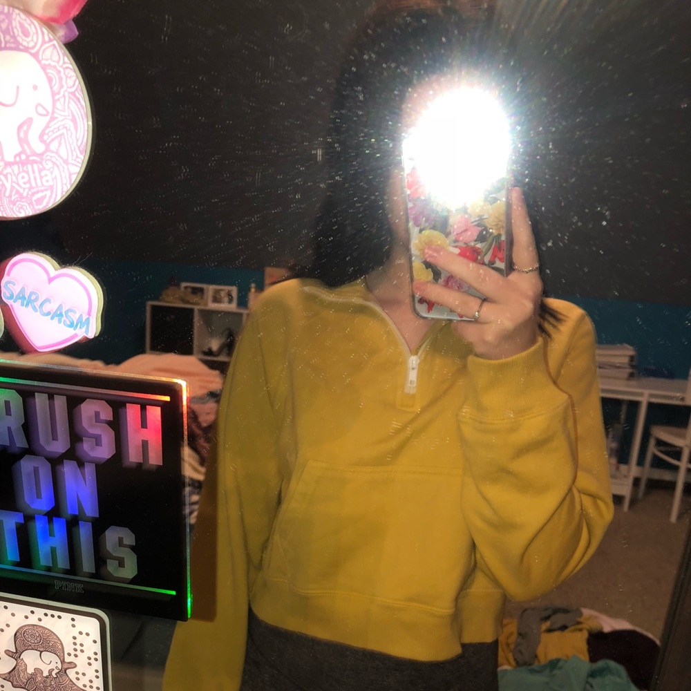 Half zip